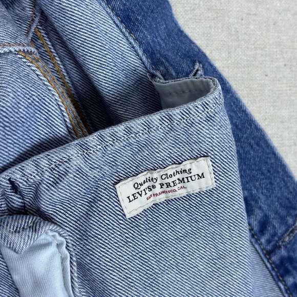 Levi's Virgil Denim Trucker Jacket Type 3 Virgil Abloh Big E - Picture 15 of 16